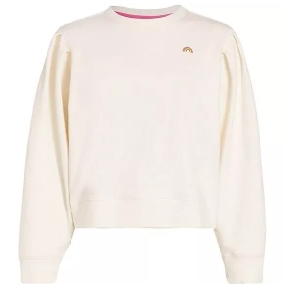 Terez New York Sugar Swizzle Rainbow Sweatshirt Size SMALL S y2k H - Picture 9 of 15